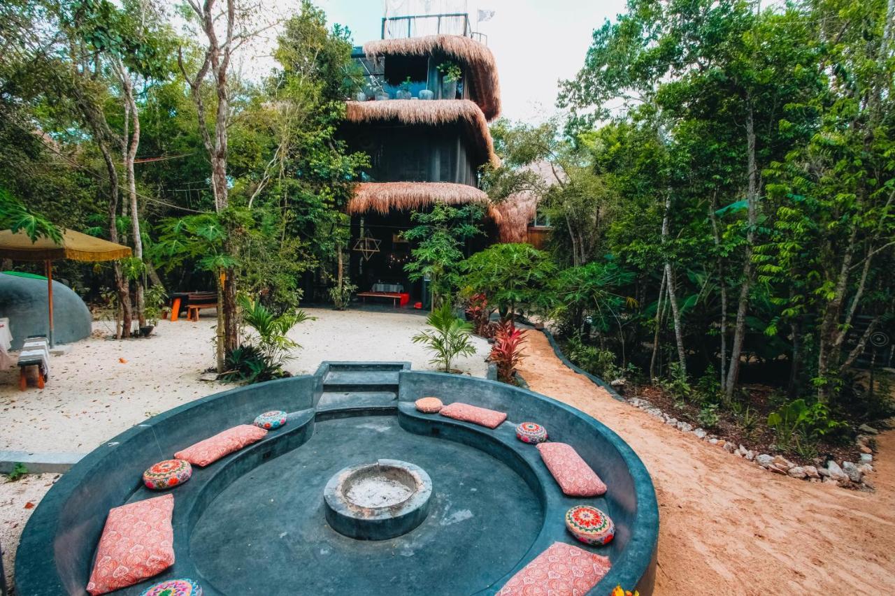 Casa Del Arbol At Villa Duendes Akumal Dış mekan fotoğraf